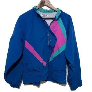 Puma women’s Medium vintage jacket windbreaker